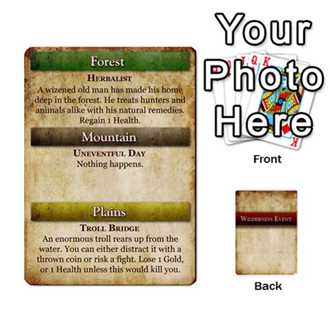 Prophecy Wilderness Events Deck By Midaga Front - Heart2
