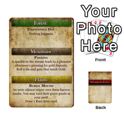 Prophecy Wilderness Events Deck By Midaga Front - Heart3
