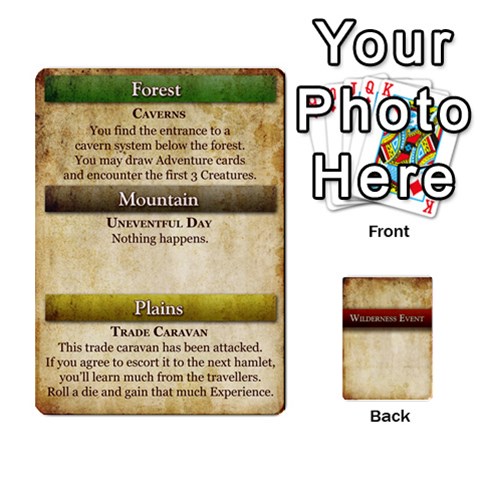 Jack Prophecy Wilderness Events Deck By Midaga Front - HeartJ