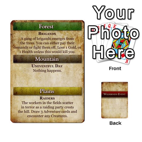 Prophecy Wilderness Events Deck By Midaga Front - Diamond3