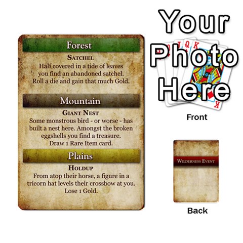 Prophecy Wilderness Events Deck By Midaga Front - Spade6