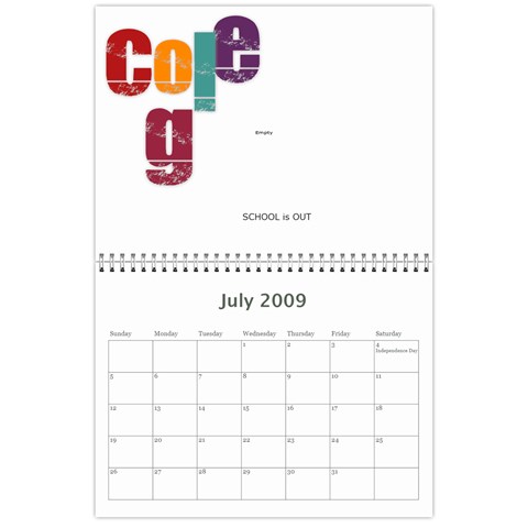 Nat Tennis Center Calendar By Cyril Gittens Jul 2009