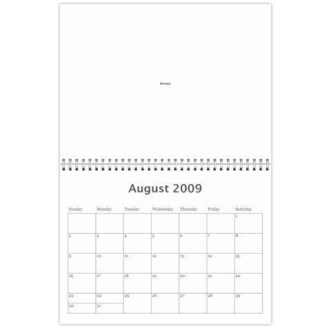 Nat Tennis Center Calendar By Cyril Gittens Aug 2009