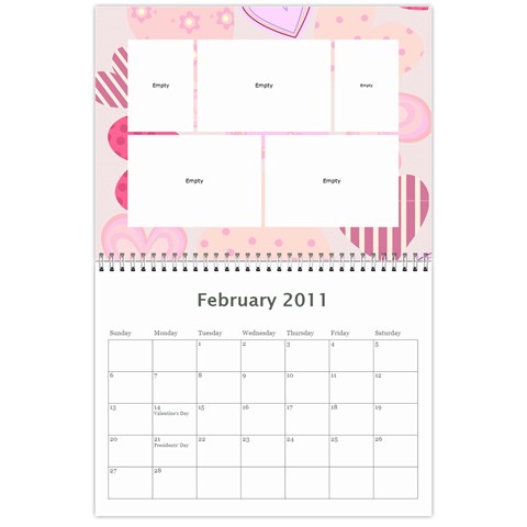 Family Calendar By Terry Frederick Feb 2011