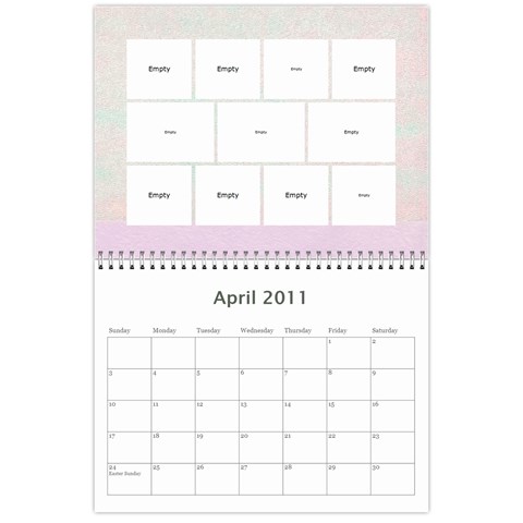 Family Calendar By Terry Frederick Apr 2011