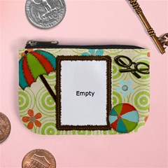 Tropical beach coin purse - Mini Coin Purse