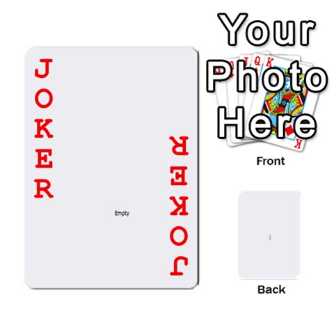 Deck #1 By Ron Sergenian Front - Joker2