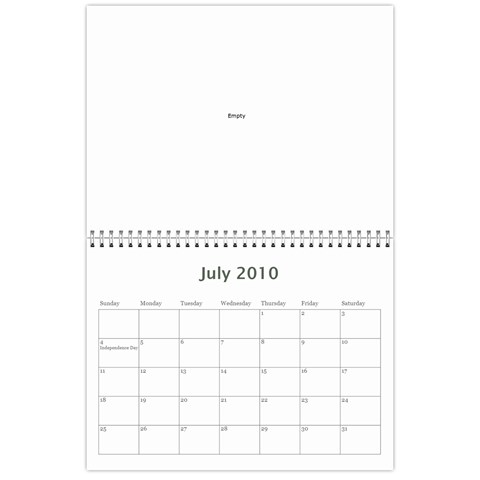 Calendar By Brooke Jul 2010