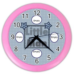 Little Man Baby Clock