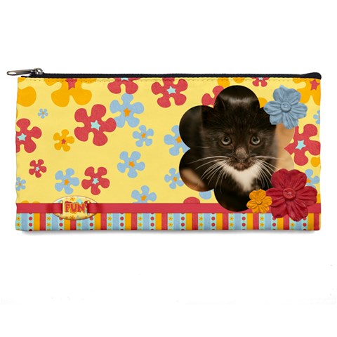 Colorful Pencil Case By Mikki Front