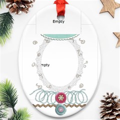 bobo-oval tag - Ornament (Oval)