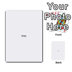 Fatal Frame Deck 2 - Ghosts & Expansion - Playing Cards 54 Designs (Rectangle)