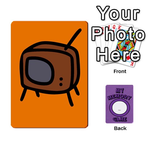 Memory Game, Copy It And Personalized By Carmensita Front - Diamond5