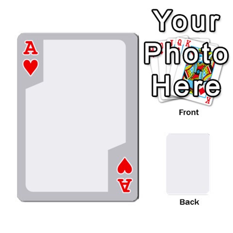 Ace Sliver Border By Wood Johnson Front - HeartA