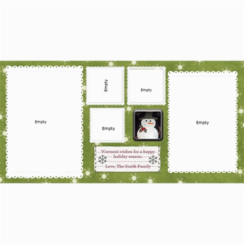 Xmas Card09 By Starla Smith 8 x4  Photo Card - 10
