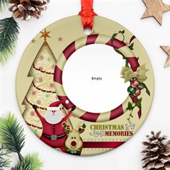 xmasgrannygramps1 - Ornament (Round)