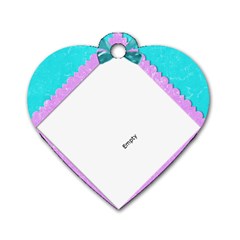 lanqe - Dog Tag Heart (Two Sides)