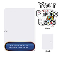 STARSHIP BATTLES V1 - Playing Cards 54 Designs (Rectangle)