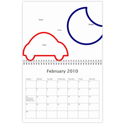 Calendario Mama By Yaline Feb 2010