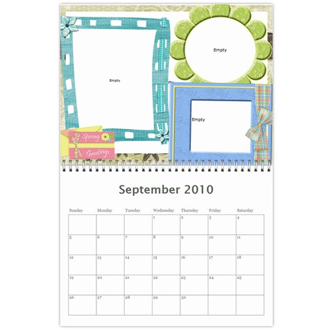 Calendario Mama By Yaline Sep 2010