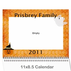 Prisbrey Calendar - Wall Calendar 11  x 8.5  (12-Months)