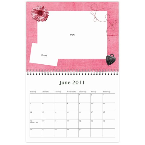 Prisbrey Calendar By Rebekah Prisbrey Jun 2011