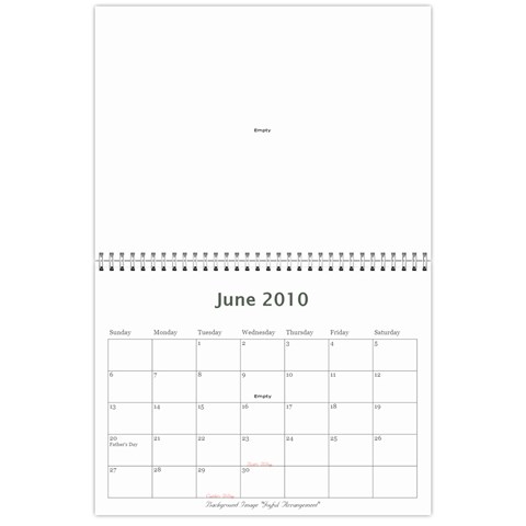 Sharimac Calendar By Alana Jun 2010