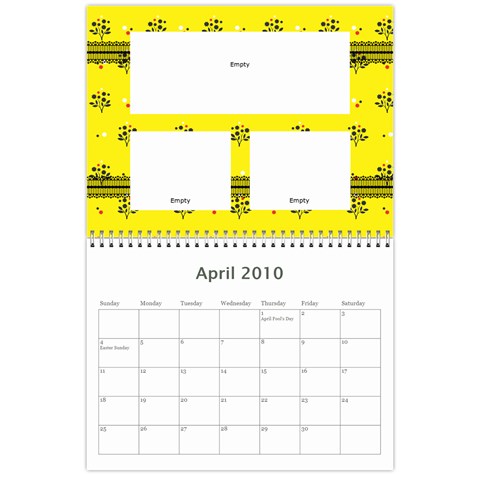Brady Calendar By Loni Daniels Apr 2010