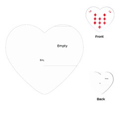 Izzie heart Playing Cards - Playing Cards Single Design (Heart)