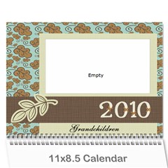 calendar 2010 - Wall Calendar 11  x 8.5  (12-Months)