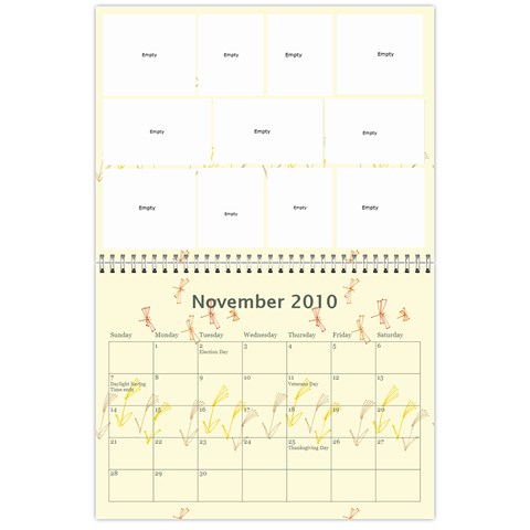 Family Calendar By Kelsey Nov 2010