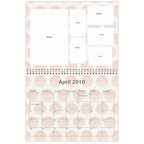 Family Calendar By Kelsey Apr 2010