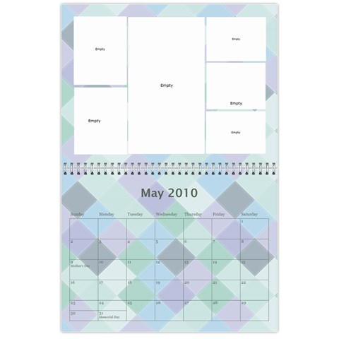 Family Calendar By Kelsey May 2010