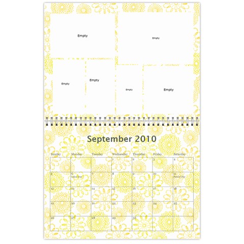 Family Calendar By Kelsey Sep 2010