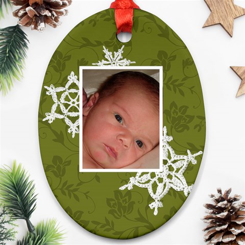 Mom & Dad Ornament By Klh Front