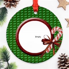 ORNAMENT 1 - Round Ornament (Two Sides)