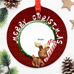 ORNAMENT 2 - Round Ornament (Two Sides)