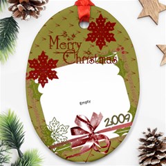 Bayless Family Chris. 2009 - Ornament (Oval)