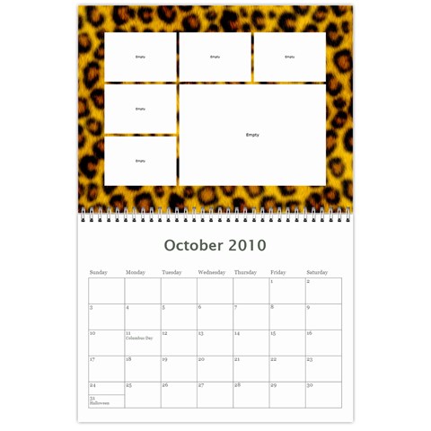 Xmas Calendar By Jackie Flynn Oct 2010