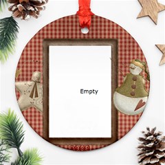 Logan Ornament - Round Ornament (Two Sides)