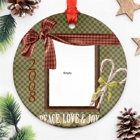 Logan Ornament By Mel Perrault Back