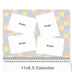 Christmas Family Calendar - Wall Calendar 11  x 8.5  (12-Months)