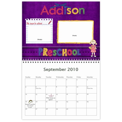 Momcalender By Blair Hill Sep 2010