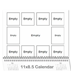 Calendar - Wall Calendar 11  x 8.5  (18 Months)