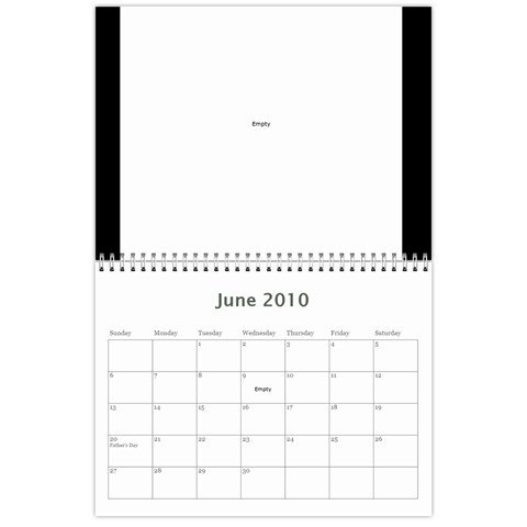 B&w Calendar Yosemite And More  2010 18 Month By Karl Bralich Jun 2010