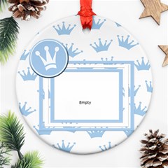 christmas - Round Ornament (Two Sides)