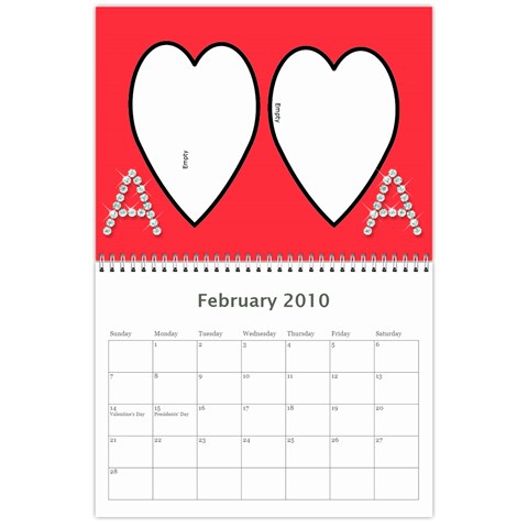 Allen Calendar 09 By Alicia Feb 2010