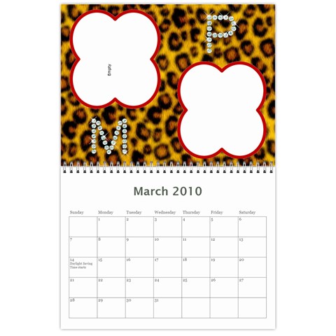 Allen Calendar 09 By Alicia Mar 2010