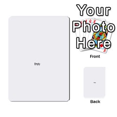 The Team cards - Playing Cards 54 Designs (Rectangle)
