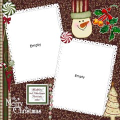 Maddie s 2008 Christmas Portraits 12x12 - ScrapBook Page 12  x 12 